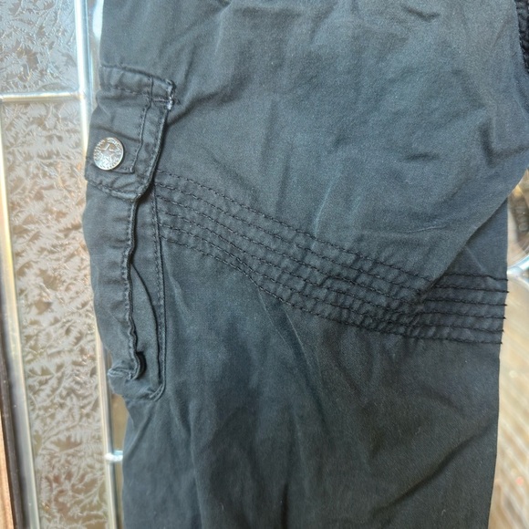 G-Star Dark Gray Cargo Pants with Button Accents - Picture 6 of 10